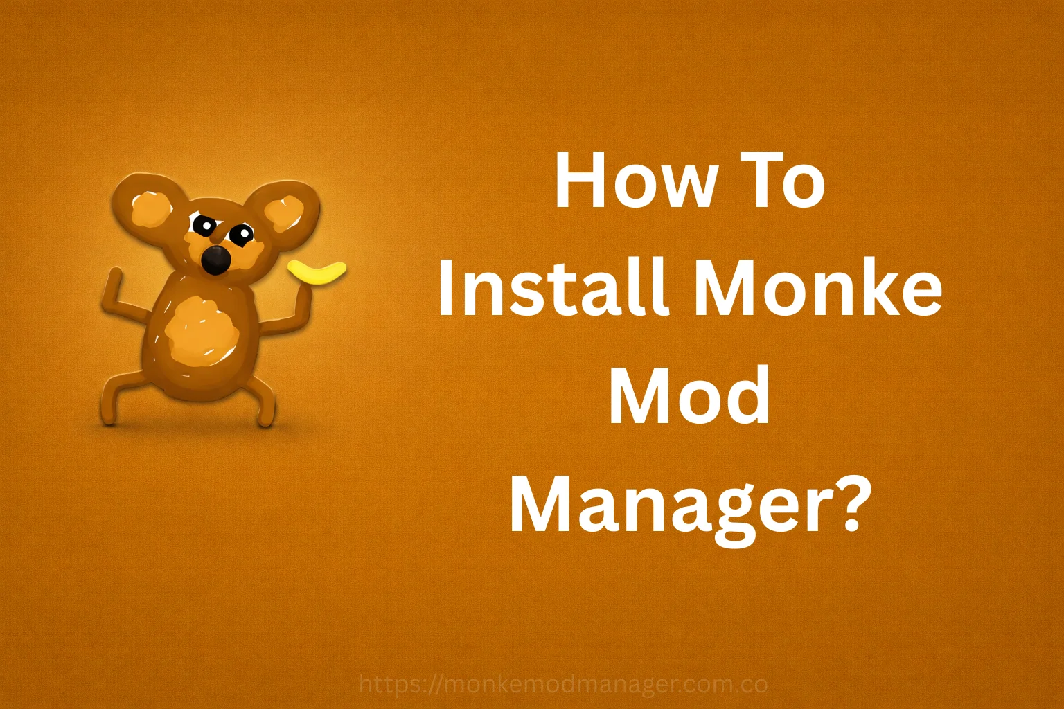 How To Install Monke Mod Manager